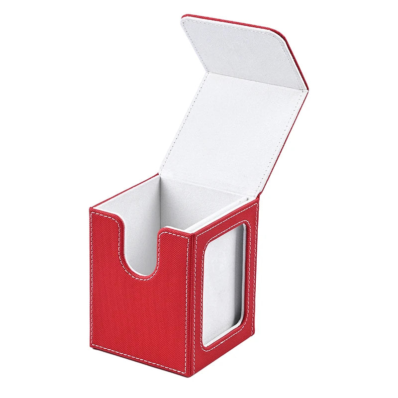 Trading Card Deck Box with Display Window