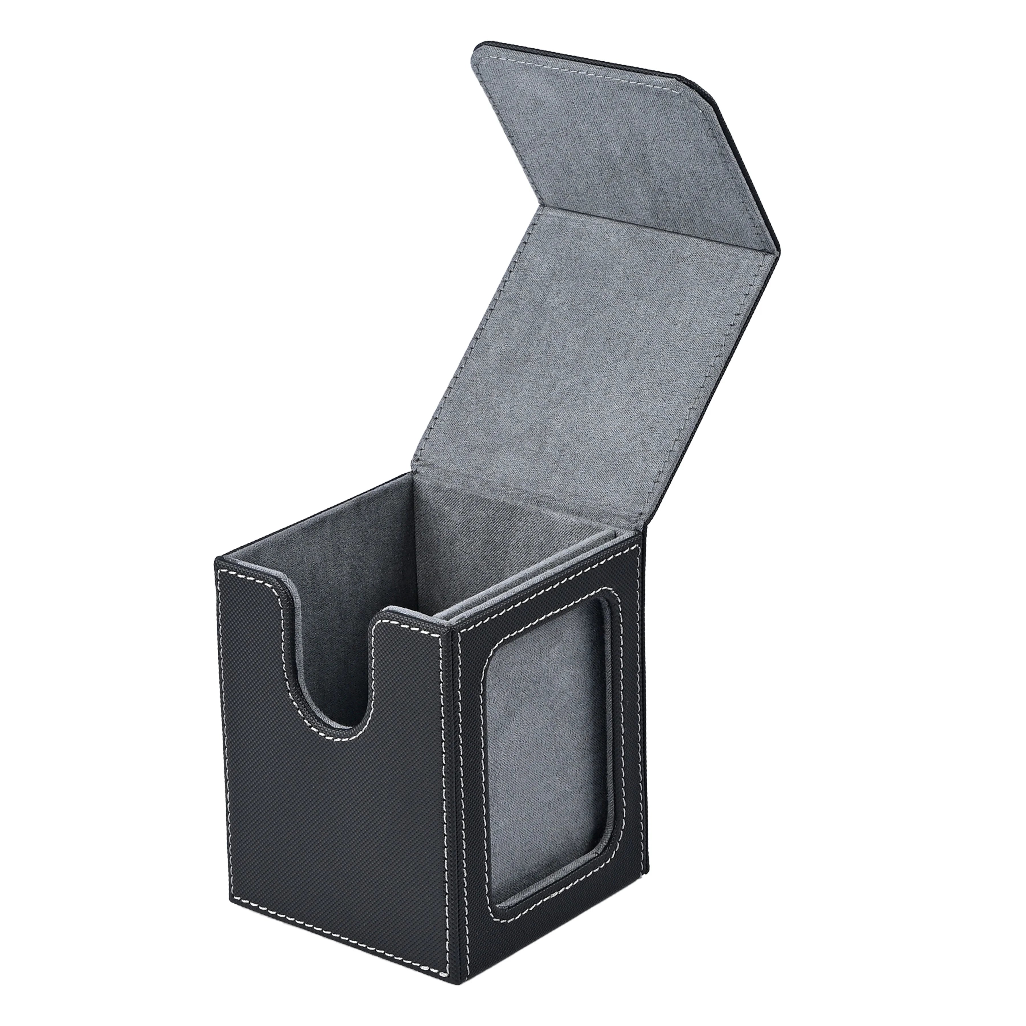 Trading Card Deck Box with Display Window