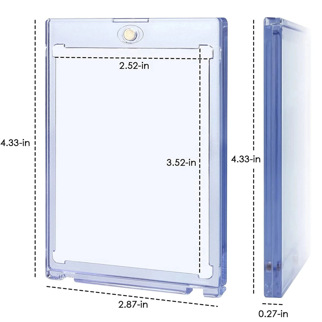 35PT Magnetic Holder Trading Cards Protectors