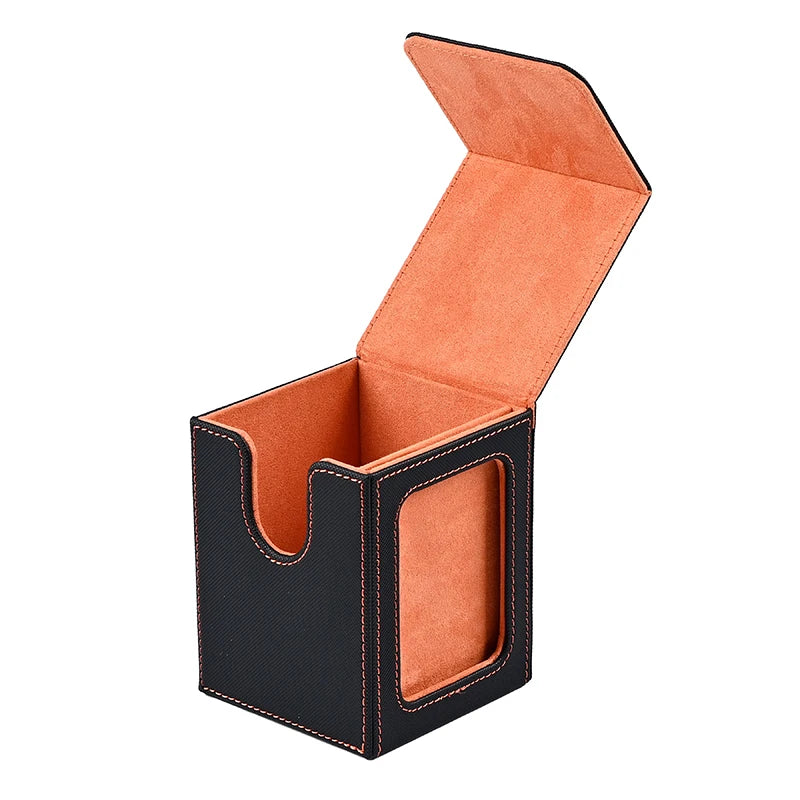 Trading Card Deck Box with Display Window