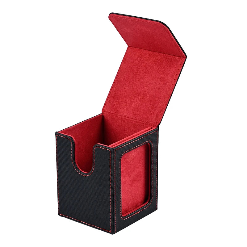 Trading Card Deck Box with Display Window