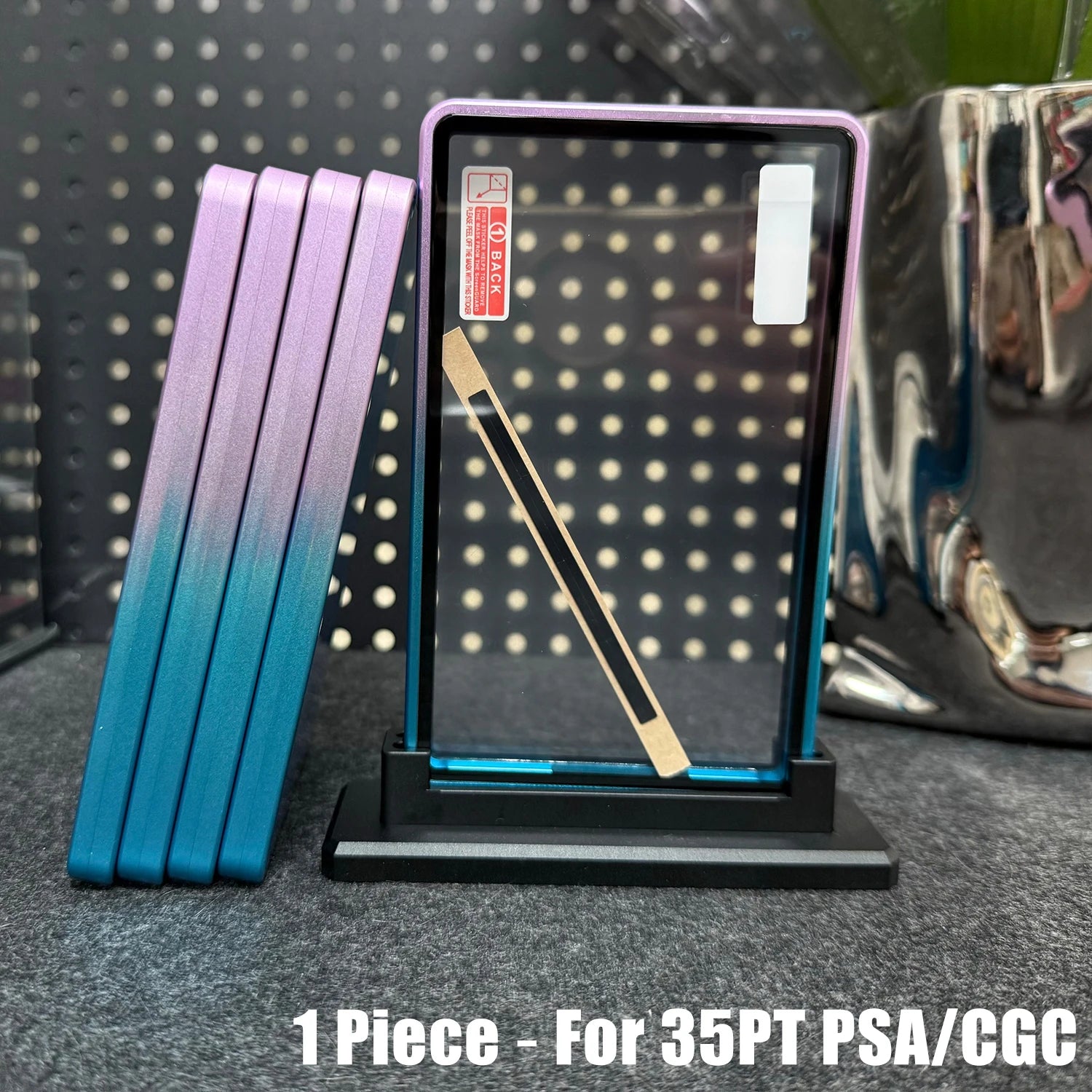 Metal Gradient Card Display Stand